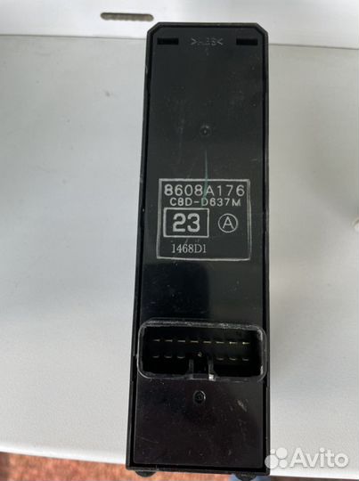 Блок управления стеклоподъемниками lancer 10