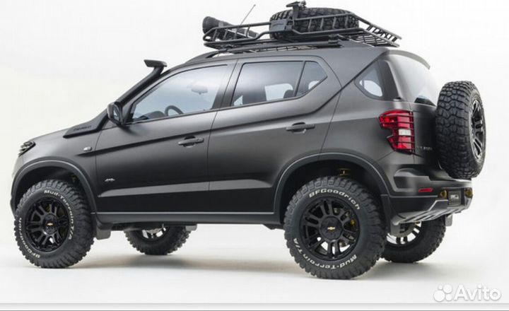 Экспедиционный багажник на Chevrolet Niva