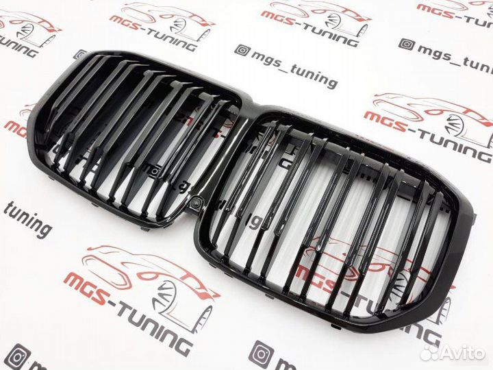 Решетка радиатора BMW Х7 G07 M-Style Black