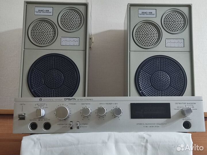 Акустическая система - колонки 25 ас-109/8м