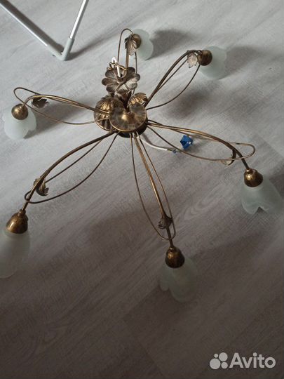Люстра потолочная бу