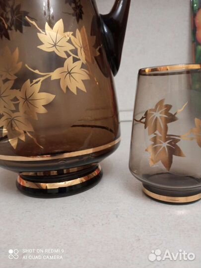 Набор кувшин и 6 стаканов