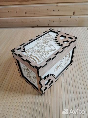 Шкатулка в стиле стимпанк