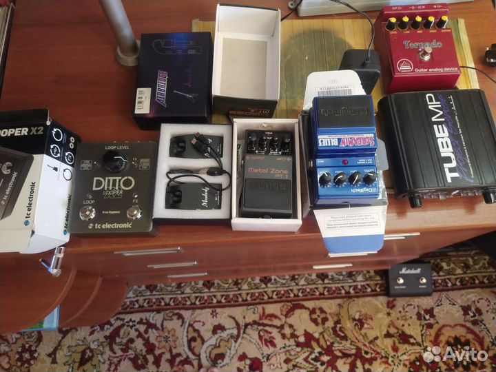 Alesis. ditto Boss.Tornado.Marshall.Tube MP