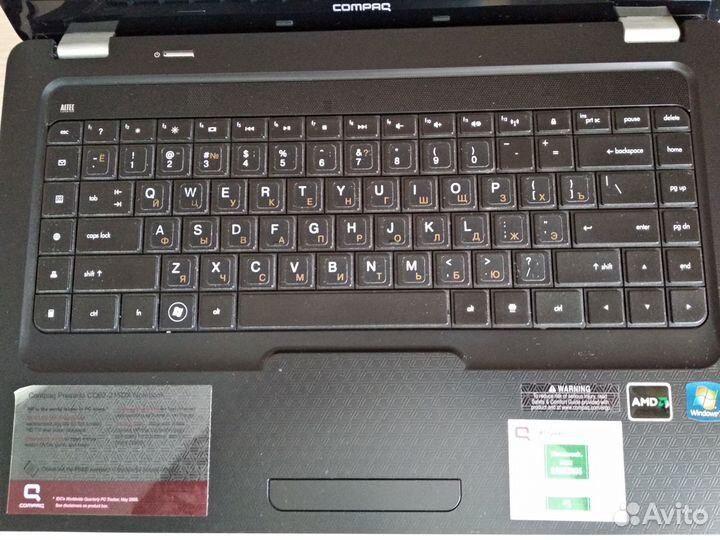 Ноутбук HP Compaq Presario CQ 62