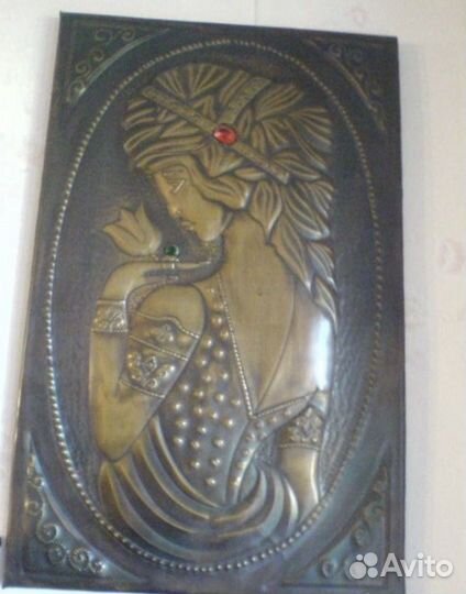 Чеканные картины ручная работа