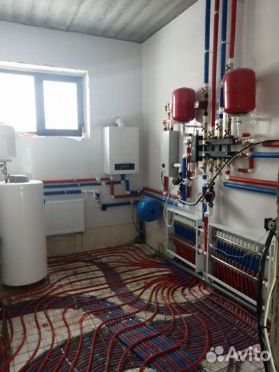 Отопление.Теплые полы.Водоснабжение.Электрика