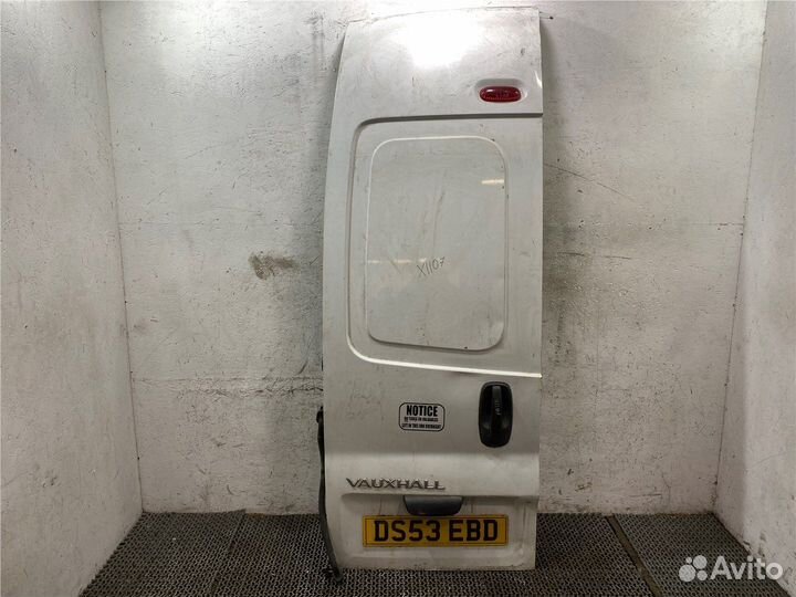 Дверь задняя Opel Vivaro, 2004