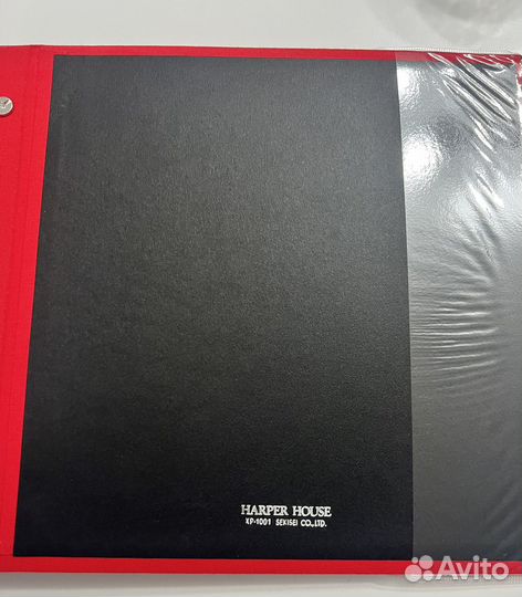 Фотоальбом магнитный красный 24х24 см