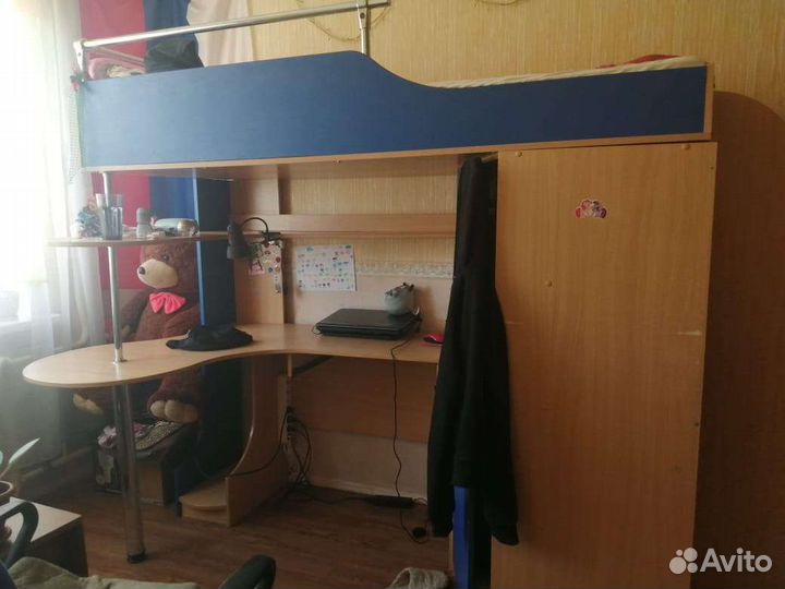 Детская кровать чердак