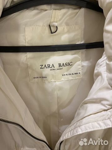 Пуховик женский Zara xl