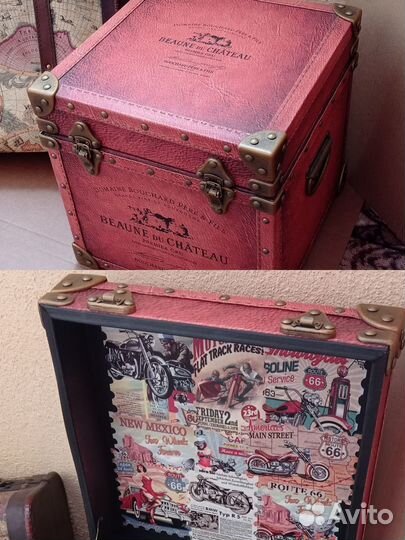 Сундук деревянный Интерьерный