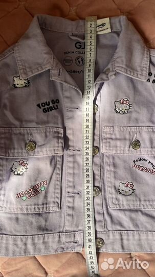 Куртка ждинсовая для девочки Gloria Jeans