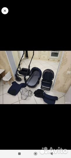 Детская коляска 2 в 1 бу