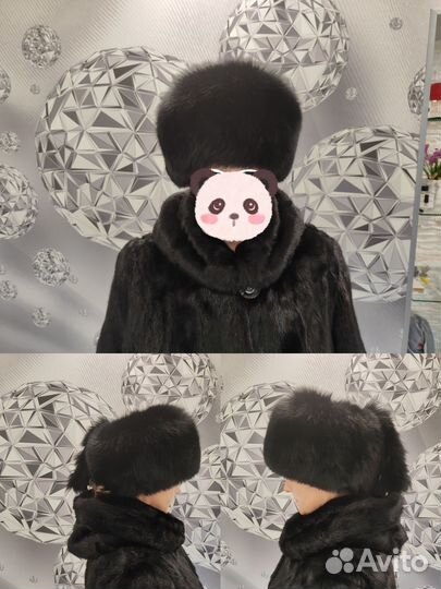 Продам 2 шапки из чернобурки и норки