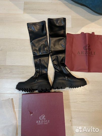 Ботфорты демисезонные женские 39 новые