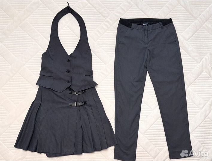 Школьный костюм тройка для девочки gulliver