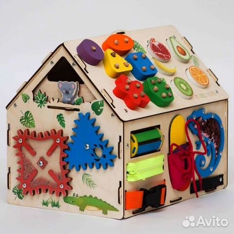 Бизиборд Новый Домик Сафари