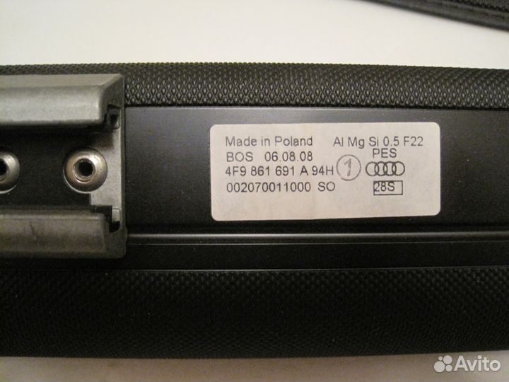 Полка в багажник audi A6 Allroad