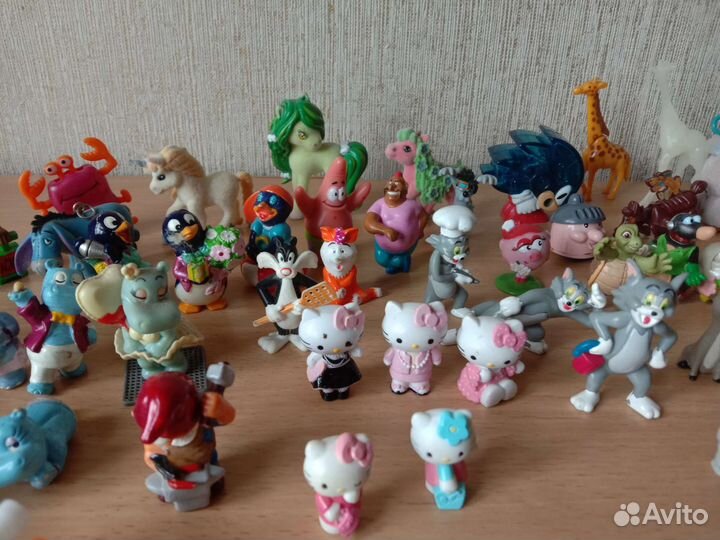 Игрушки из киндера 90х