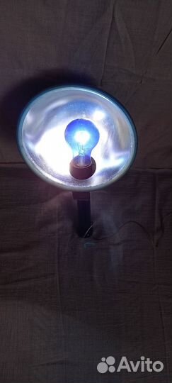 Синяя лампа для прогревания СССР