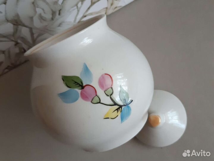 Сахарница фарфор СССР Песочное