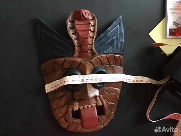 Маски деревянные 2 шт. Таиланд