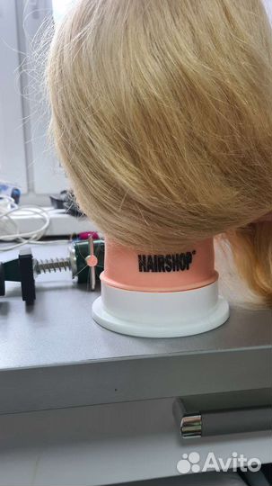 Манекен голова с креплением hairshop