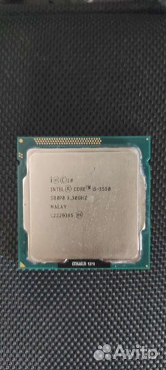Процессор intel core i5-3550