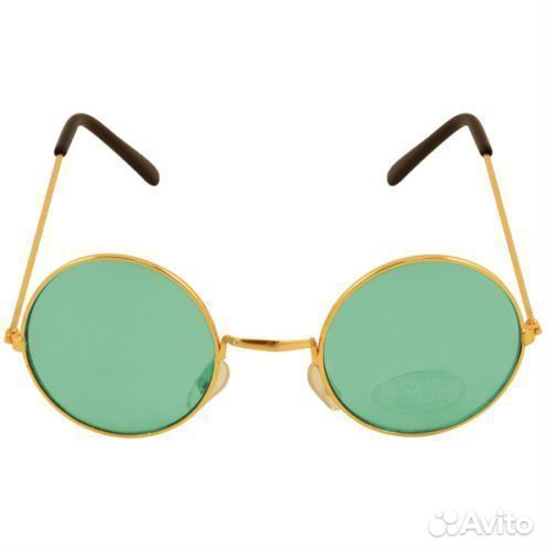 Очки Джона Леннона зеленые 