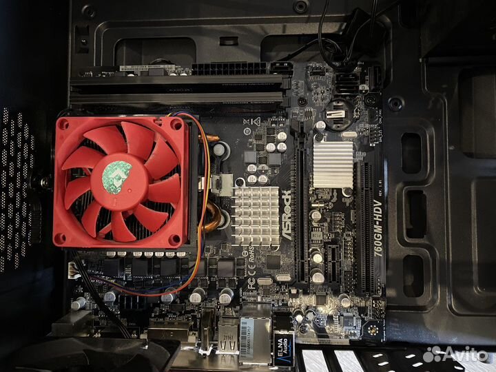 Материнская плата asrock 760+amd fx 4300