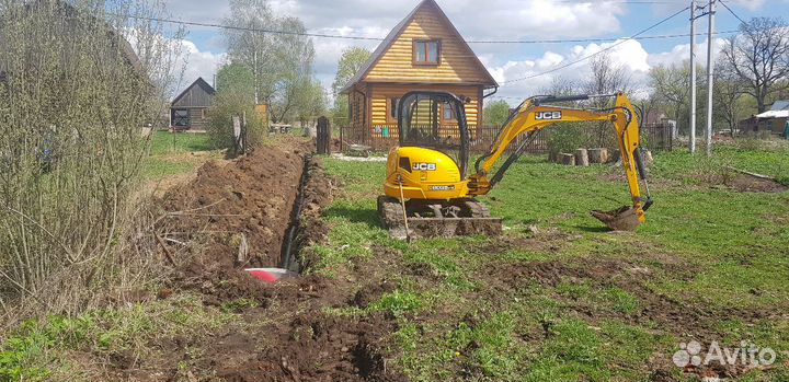 Аренда мини экскаватора jcb