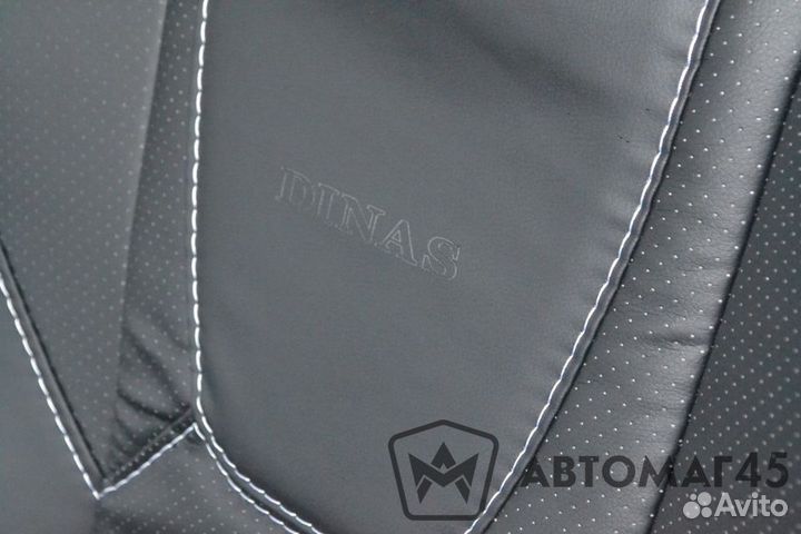 Динас авточехлы универсальные пилот экокожа