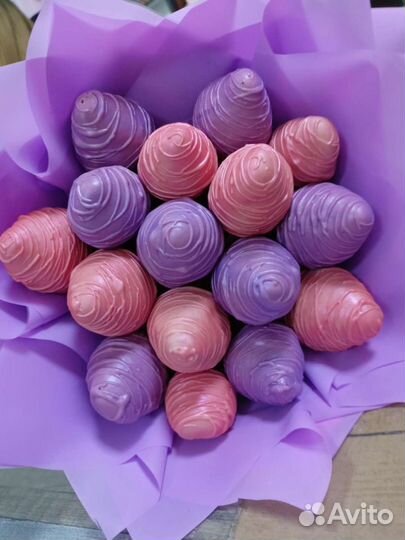 Клубничные букеты