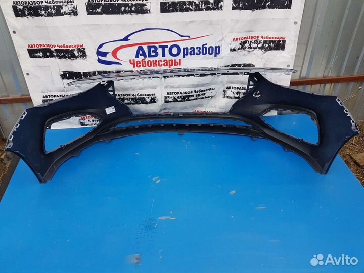 Бампер новый передний Hyundai Solaris 17-2020г