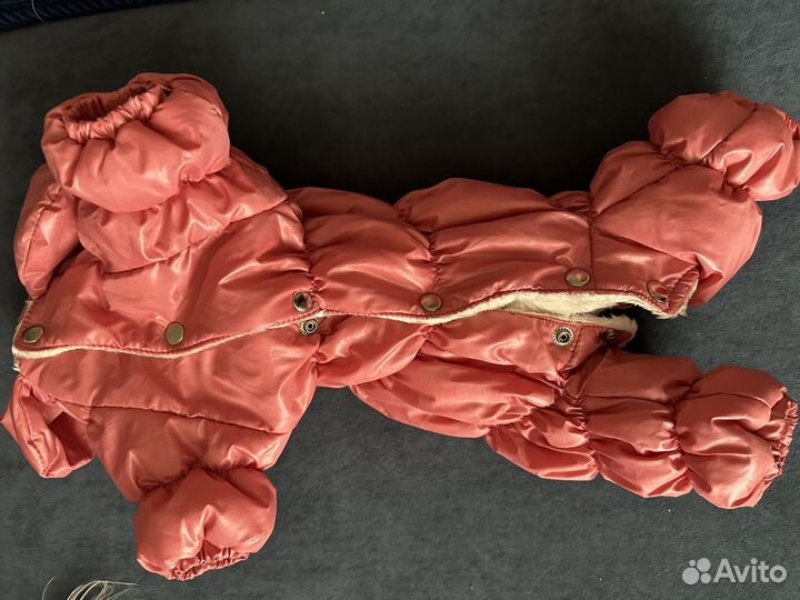 Комбинезон зимний для средней собаки