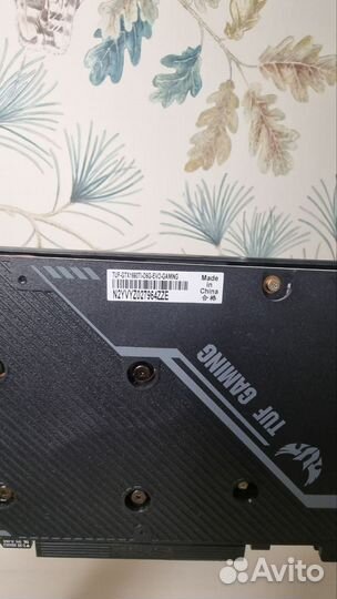 Видеокарта Asus GeForce GTX 1660 Ti 6 гб