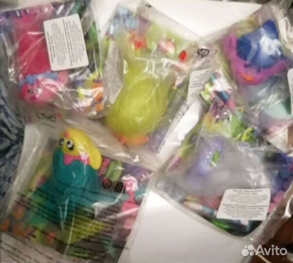 Тролли игрушки макдоналдс