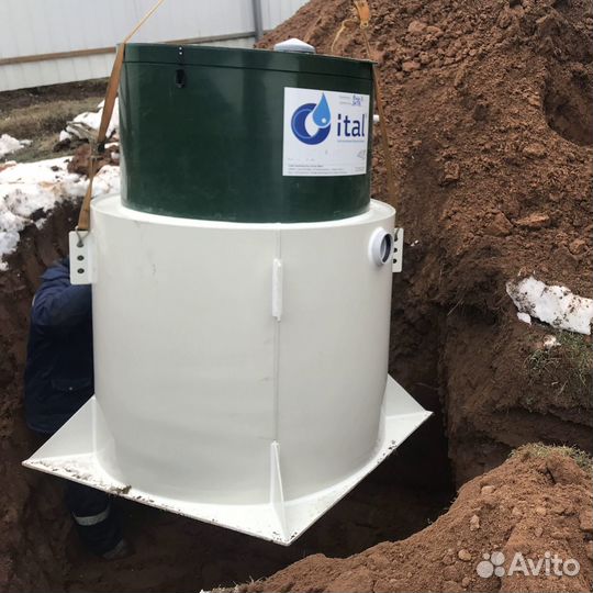 Септик под ключ с установкой