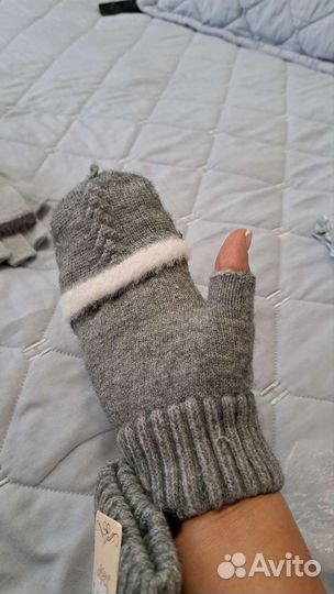 Перчатки митенки
