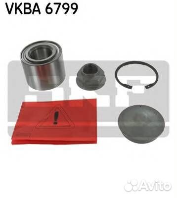 Подшипник задний Duster 4x2. Logan MCV LADA Largus (62*30*48) Skf vkba6799