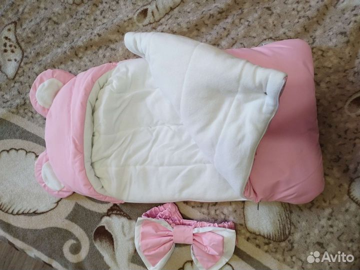 Конверт на выписку для девочки