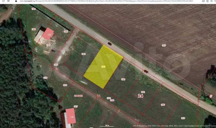 Участок 20 сот. (СНТ, ДНП)