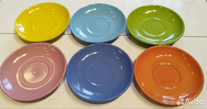 Набор кофейных пар эспрессо(60мл *6 шт), подставка