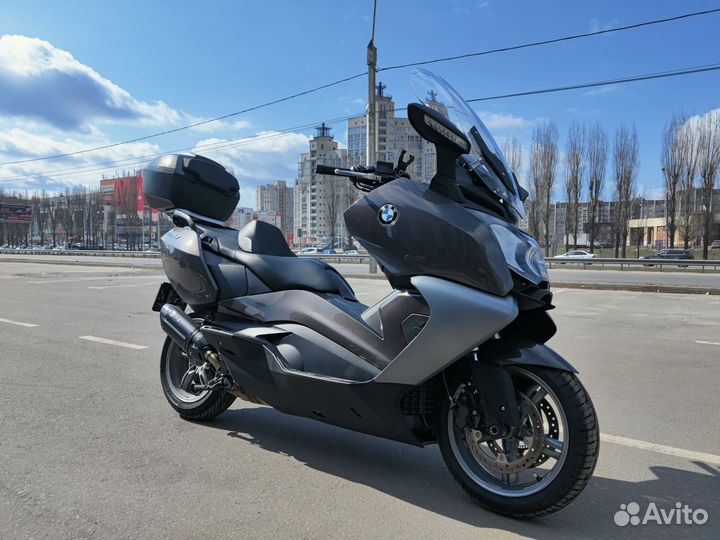 Максискутер bmw c650gt