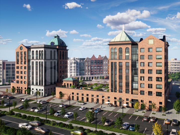 2-к. квартира, 73 м², 6/8 эт.