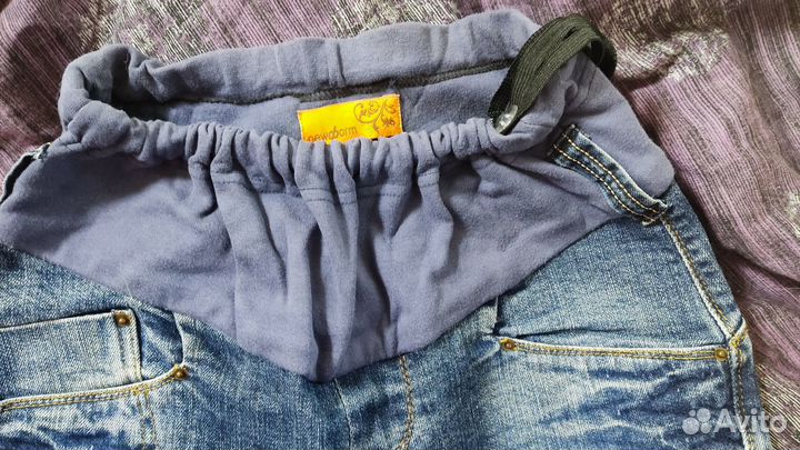 3 вещи. Джинсы для беременных 44