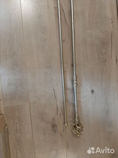 Карниз для штор металлический