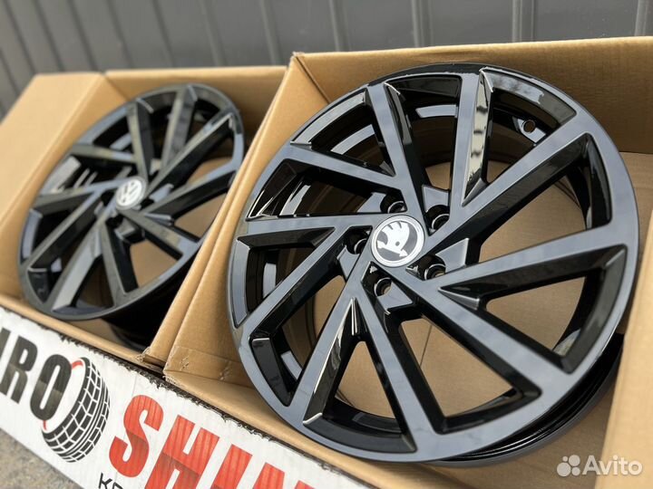 5x100 R16 новые литые диски VW Skoda арт.352-6002