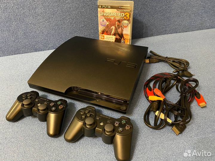 Sony PS 3 Slim с 14 играми